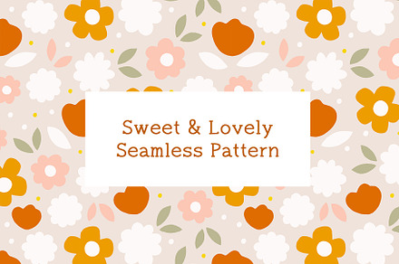 Lovely Floral Seamless Pattern