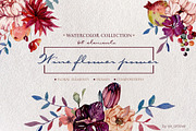 Watercolor Collection Fall Floral, an Illustration by S_ARTLOVE (Thumbnail 1 of 7)