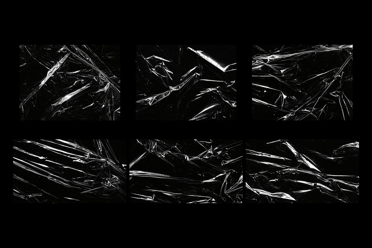 Plastic Wrap Texture Pack, a Texture Graphic by Shovajit (Photo 2 of 3)