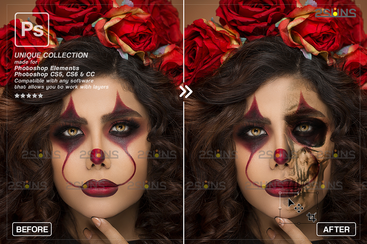 Halloween overlay, Photoshop overlay, an Object Graphic by 2SUNS (Photo 8 of 9)