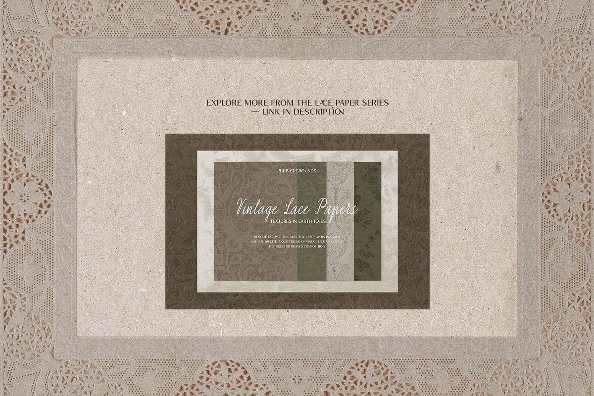 Paper & Lace backgrounds, a Background Graphic by DigARTbyHavroshka (Photo 11 of 11)