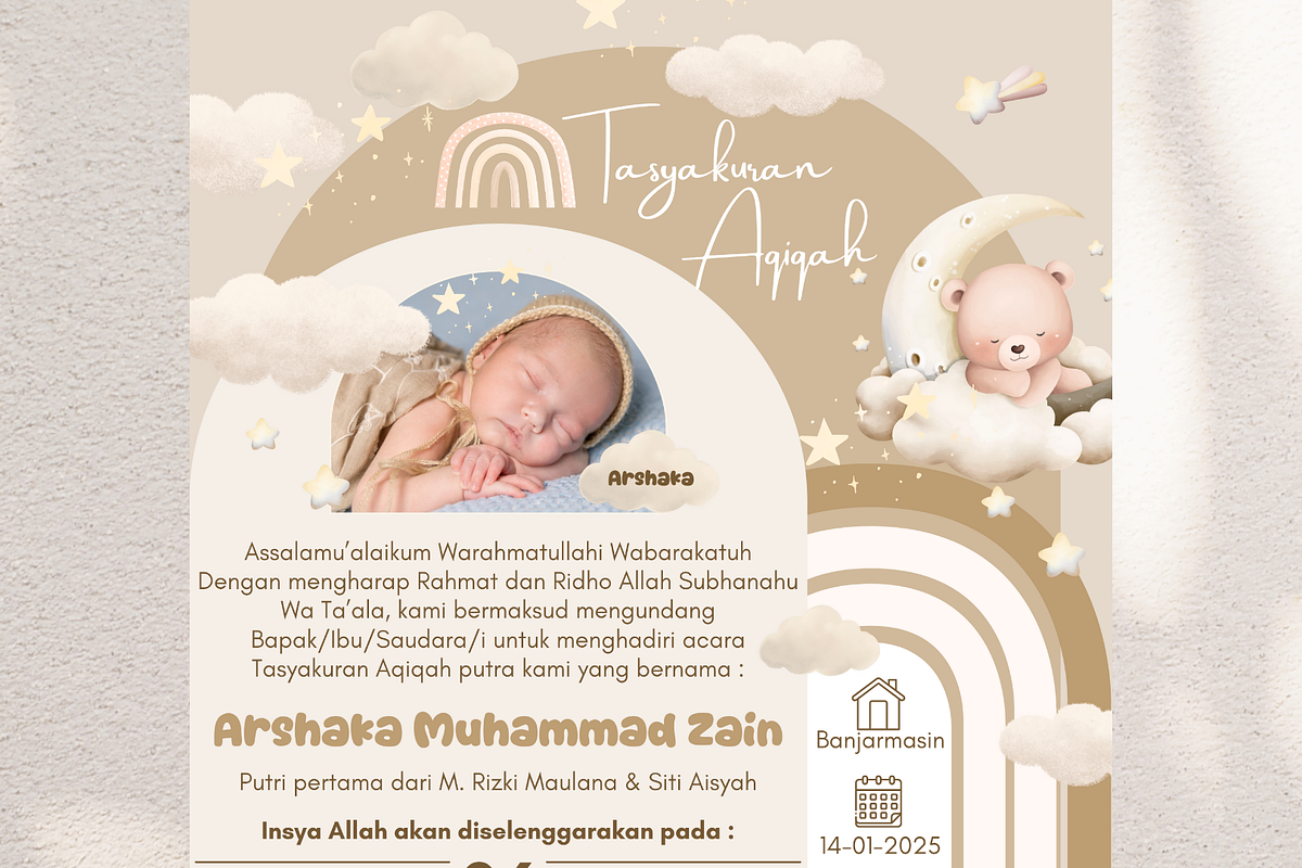 Sleeping Bear Canva Invitation preview 4