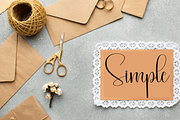 Simple Home, a Handwritten Font by InermediaSTUDIO (Thumbnail 8 of 8)