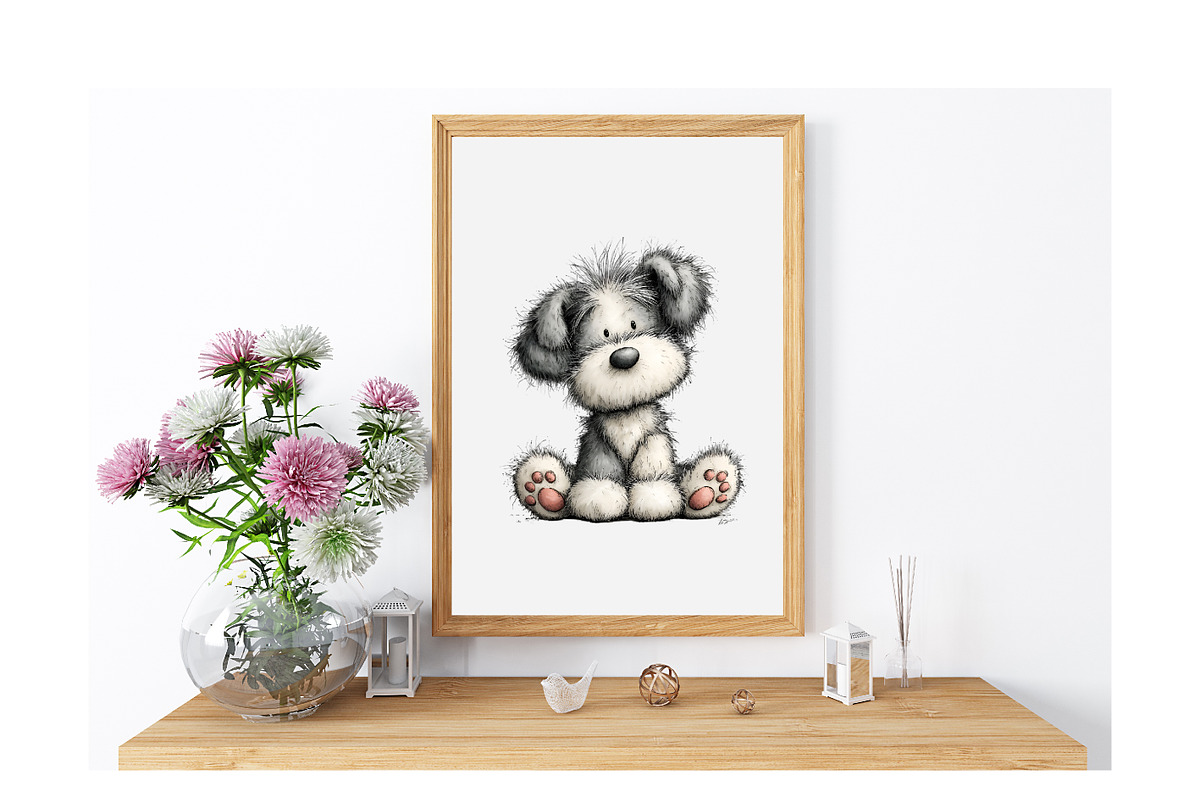 Whimsical Funny Dogs Clipart Bundle, an Illustration by GatewayDesign (Photo 6 of 6)