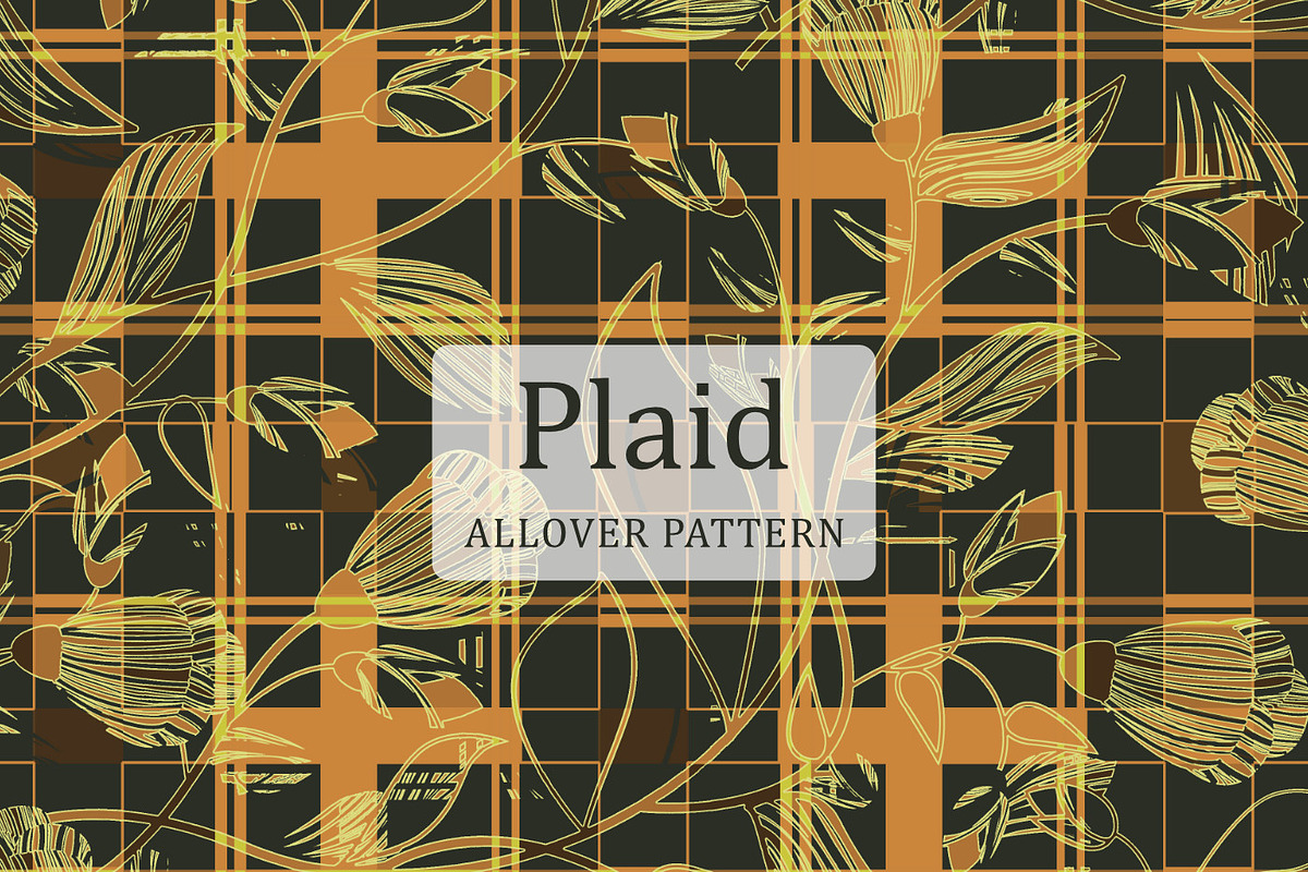 Plaid Allover Pattern, a Pattern Graphic by Gullenda (Photo 1 of 6)