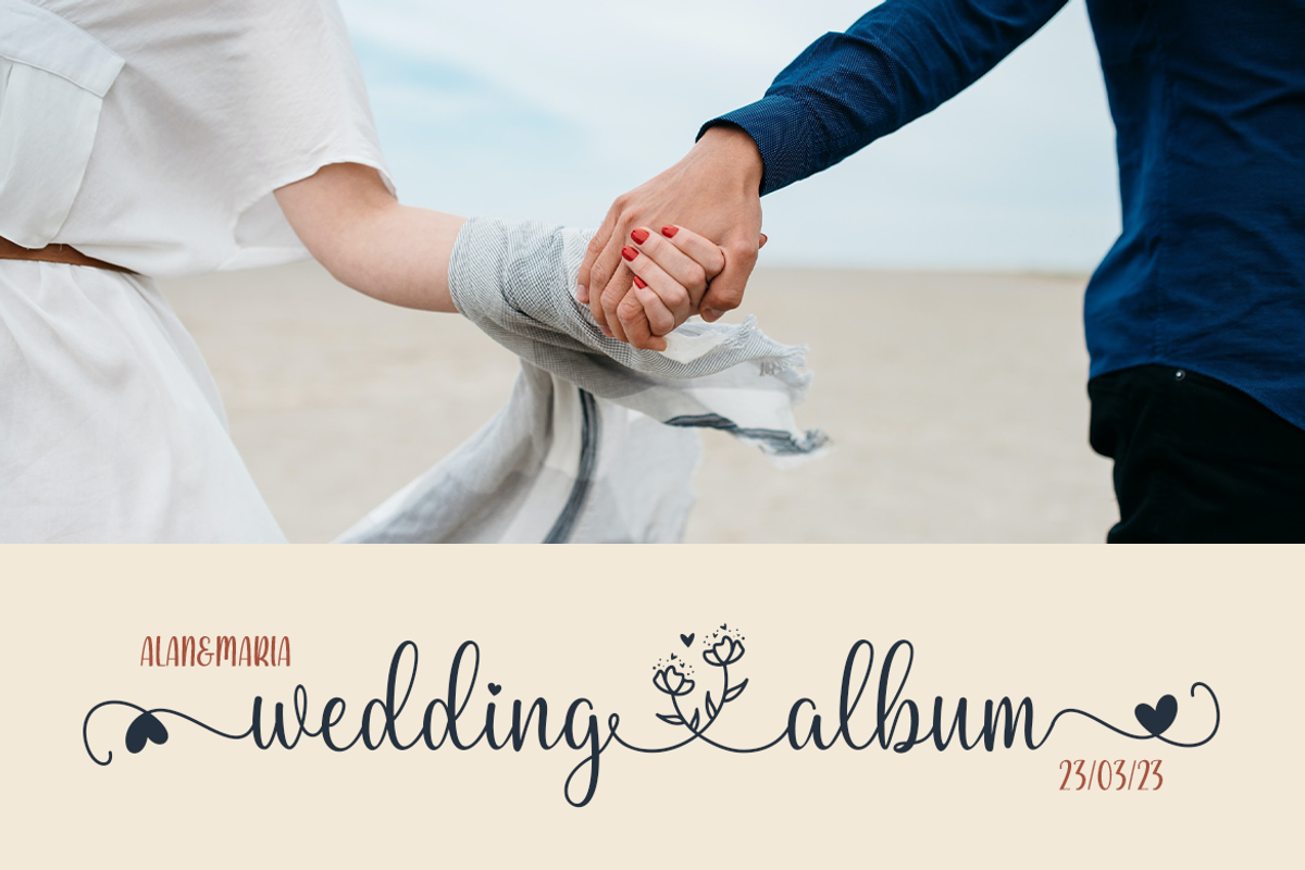 APOC - Sweetie Romance Font Duo, a Script Font by a Piece of Cake (Photo 3 of 19)