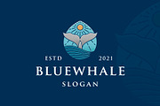 Blue Whale Colorful Logo Template, a Branding & Logo Template by vectorwithin (Thumbnail 2 of 3)