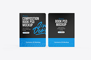 Composition Softcover Book Mockup, a Books & Magazine Mockup by SimplDesign (Thumbnail 7 of 13)