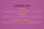 ABSOLEM - Stylish Serif, a Serif Font by Anastasia Cuza (Thumbnail 9 of 10)