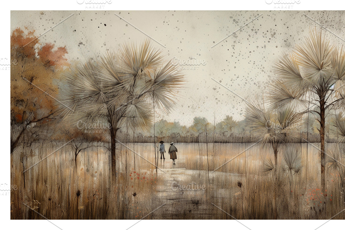 Sall Collection · Weathered Scape, a Decorative Illustration by milatovar (Photo 15 of 16)