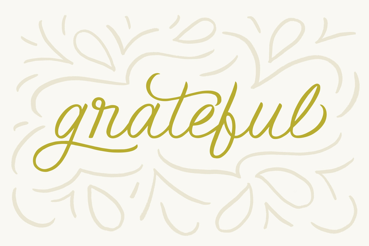 Herb Garden Font Trio, a Sans Serif Font by Rachel Kick (Photo 8 of 16)