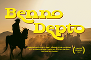 Creates Presence - Retro Font, a Slab Serif Font by 177Studio (Thumbnail 6 of 8)