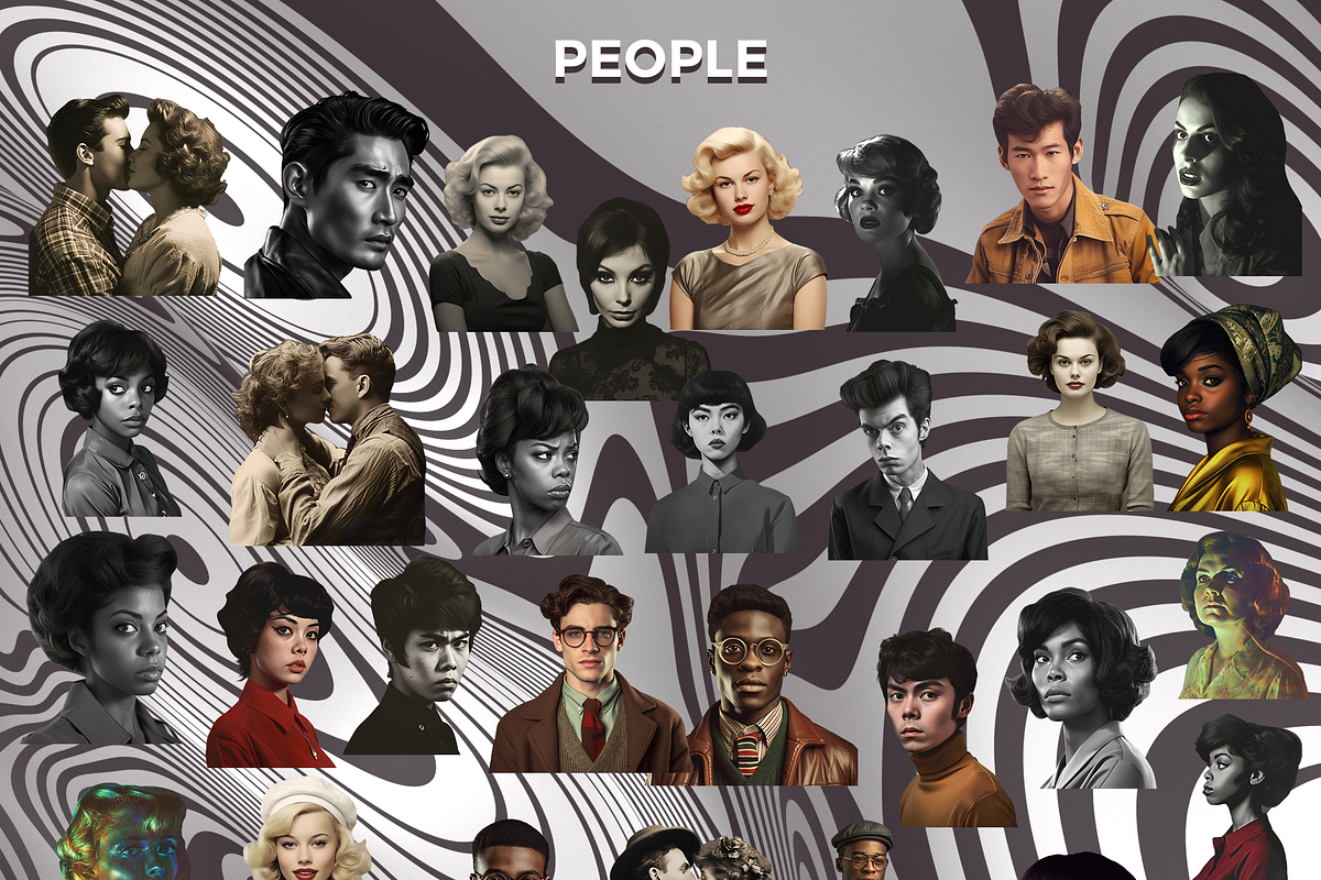 Retro Thrillers collage kit, an Object Graphic by Fox's Monday (Photo 14 of 25)