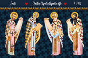 Saints, a Decorative Illustration by Julia_Raketic (Thumbnail 1 of 3)