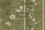 Vintage Floral Pattern Collection, a Pattern Graphic by MouseGrey (Thumbnail 4 of 9)