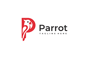 Parrot Letter P Logo, a Branding & Logo Template by yopie (Thumbnail 1 of 3)