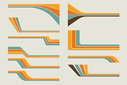 70's Retro Stripes, an Object Graphic by Stellen Design (Thumbnail 14 of 14)