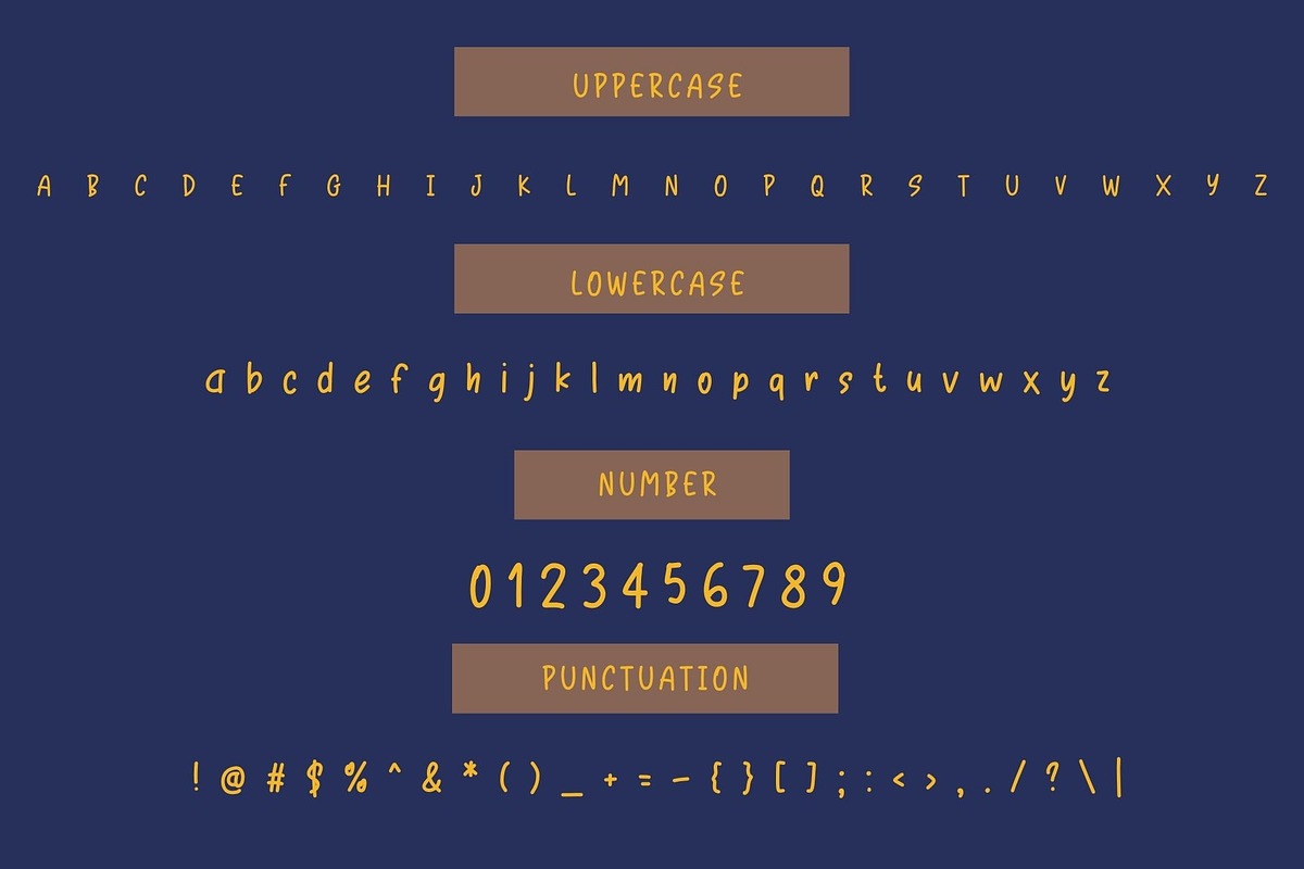 Leighton is a cute handwritten font, a Handwritten Font by Brown Cupple