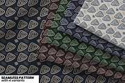 Concentric Flow Pattern, a Pattern Graphic by Pyopo (Thumbnail 1 of 3)