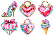 Valentine Day Glitter Clipart, an Illustration by Daily.Designs (Thumbnail 4 of 8)