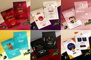 Wedding Invitation Cards Design, an Invitation Template by Creative Hatti (Thumbnail 4 of 6)