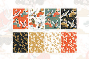Japanese seamless patterns., a Pattern Graphic by Anna Smirnova (Thumbnail 7 of 16)