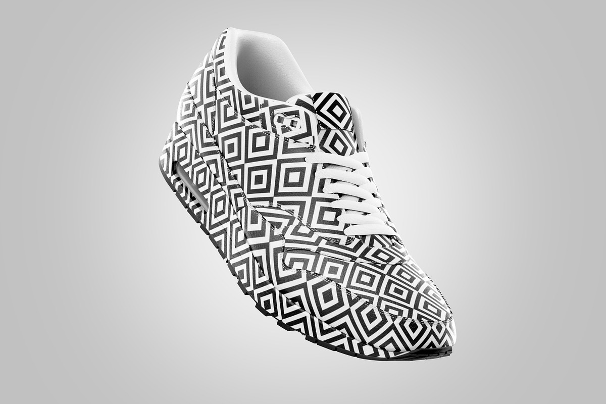Nike Air Max 1 - Mockup, an Advertising Mockup by XFeatures (Photo 10 of 10)