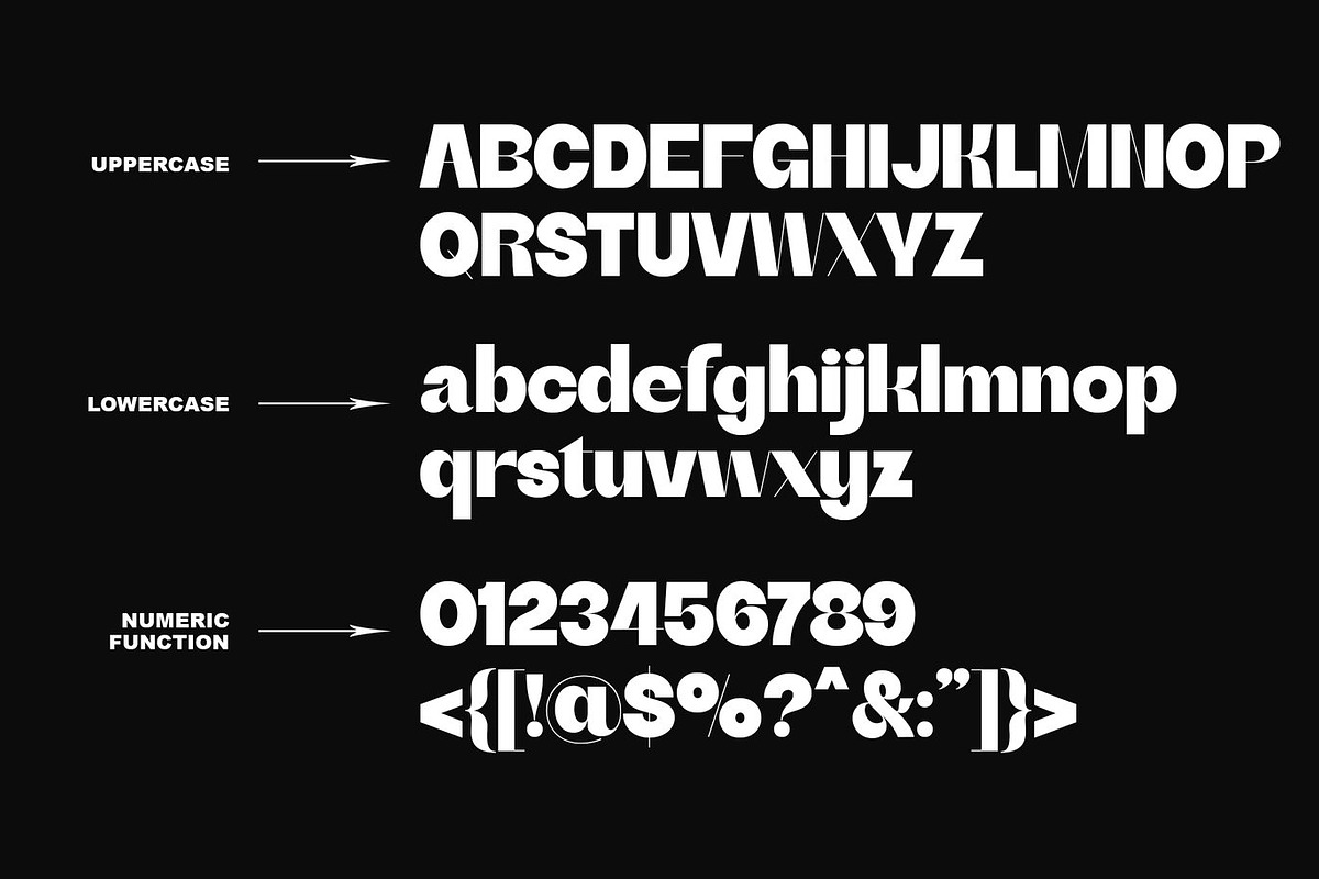 Chain - Modern Sans Serif Font, a Sans Serif Font by Luna Shop (Photo 2 of 5)