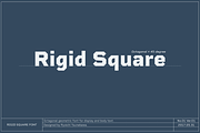 Rigid Square, a Sans Serif Font by Dharma Type (Thumbnail 1 of 10)