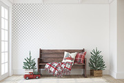 Christmas Entryway., a Product Mockup by MyHomeMockups (Thumbnail 4 of 9)
