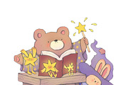 Cute Cozy Friends, an Animal Illustration by Anastasiya Klempach (Thumbnail 7 of 8)