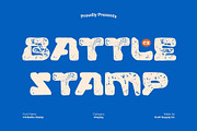 CS Battle Stamp, a Sans Serif Font by Craft Supply Co. (Thumbnail 1 of 8)