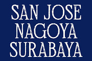 CS Qeisya Stamp, a Serif Font by Craft Supply Co. (Thumbnail 4 of 8)