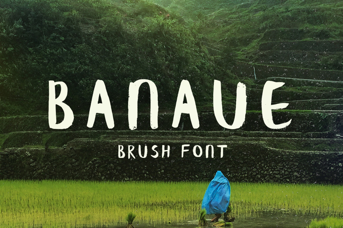 Banaue Handwritten brush font