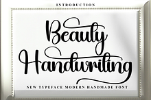 Beauty Handwriting