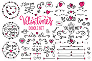 ♡ Valentine's Vector Doodle Set, a Decorative Illustration by Fresh Design Elements (Thumbnail 2 of 4)