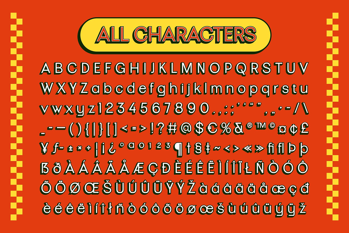 Heily 3D, a Sans Serif Font by Craft Supply Co. (Photo 8 of 8)