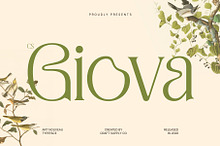 CS Giova – Art Nouveau Font