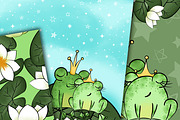 Frog patterns, a Pattern Graphic by DarinaDigital (Thumbnail 6 of 6)