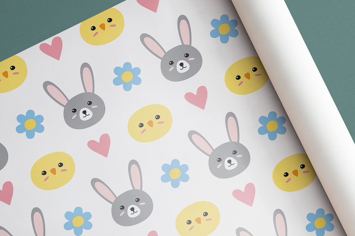 Easter patterns set, a Pattern Graphic by Swetsol (Photo 4 of 9)