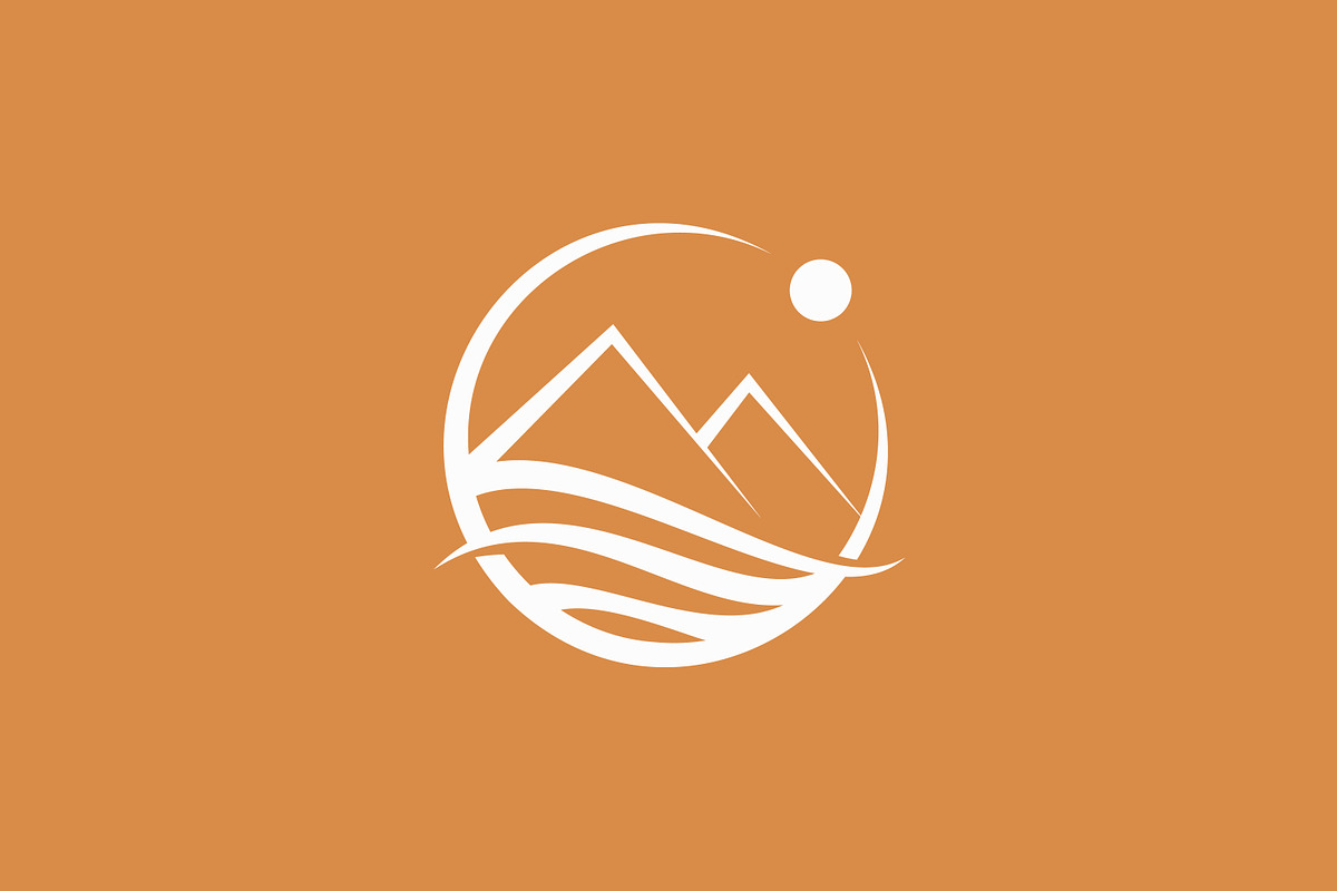 Pyramid or Mountain Logo Badge, a Branding & Logo Template by Signatoro (Photo 3 of 3)