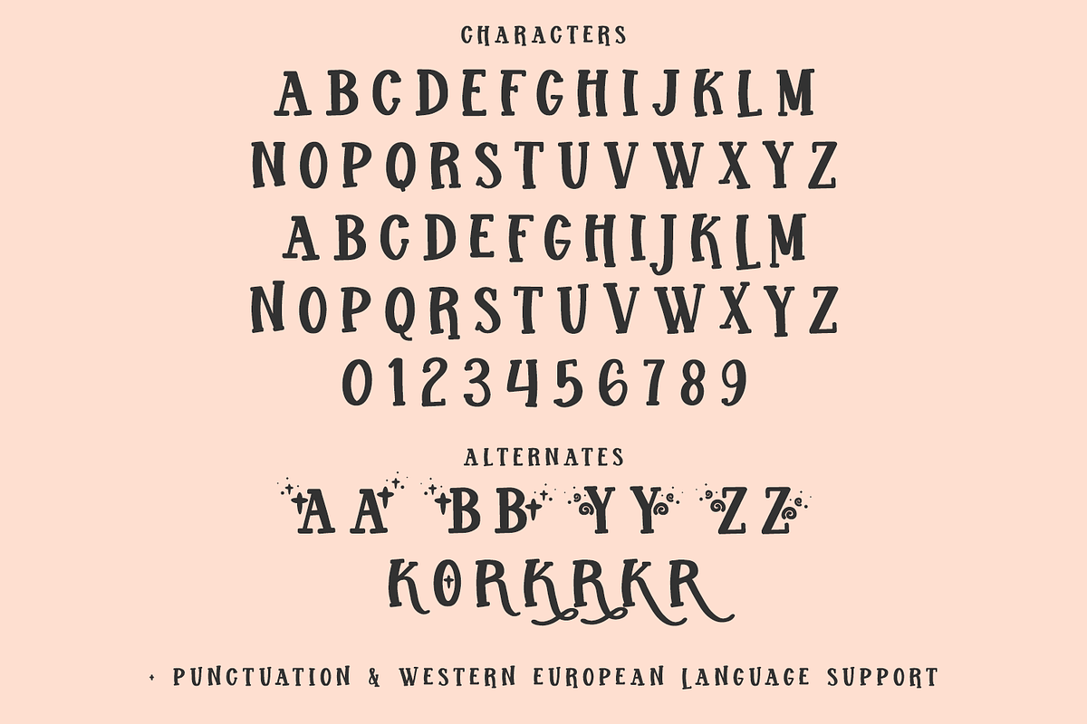 Abrakadabra Serif - A Magical Font, a Serif Font by Beck McCormick (Photo 10 of 10)