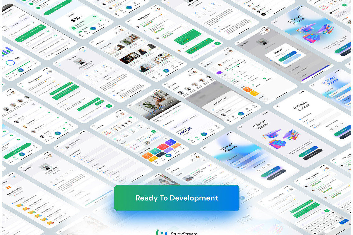 Online learning and community UI Kit, an UI Kit Template by Pixel Blend (Photo 6 of 7)