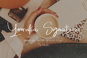 Yourvika Signature, a Handwritten Font by Eltypesstudio (Thumbnail 1 of 11)
