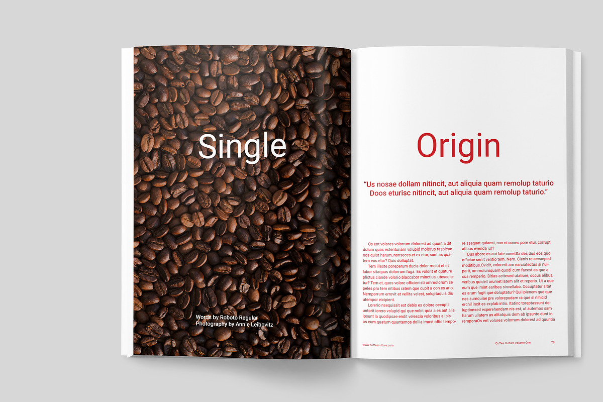 COFFEE CULTURE MAGAZINE, a Magazine Template by MashMish Studio (Photo 20 of 26)