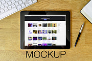 Mockup for iPad, an iPad Mockup by Made by Mancie (Thumbnail 1 of 4)