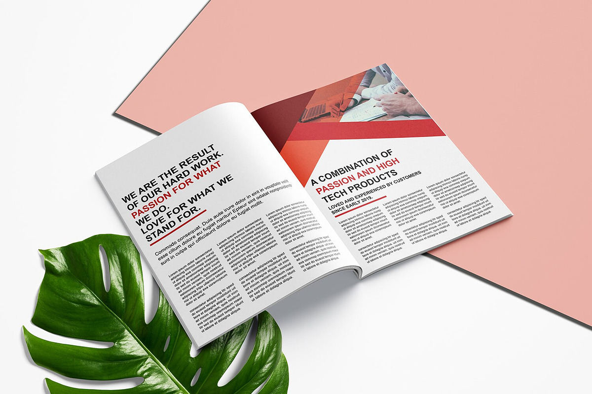 Corporate Annual Report Template, a Brochure Template by Template Shop (Photo 2 of 10)