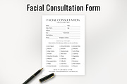 Facial Consultation Form Pdf, a Stationery Template by Snapybiz (Thumbnail 3 of 10)