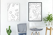 Seamless Pattern | Topographic Map, a Pattern Graphic by Thirtypath Studio (Thumbnail 4 of 6)