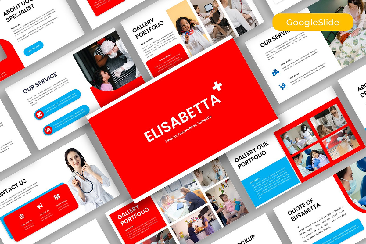 Elisabetta - Medical Google Slide, a Presentation Template by kreatifreya (Photo 1 of 5)